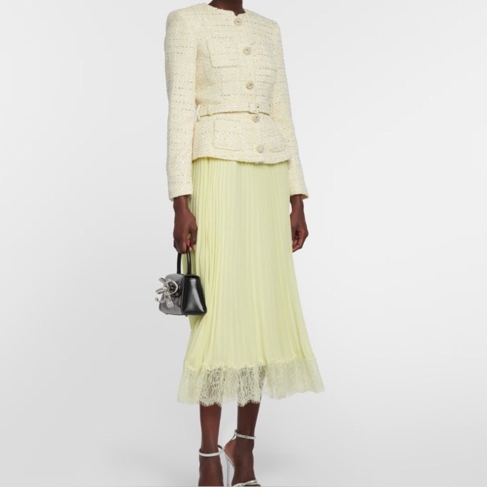 Self Portrait Two-Piece Skirt Suit